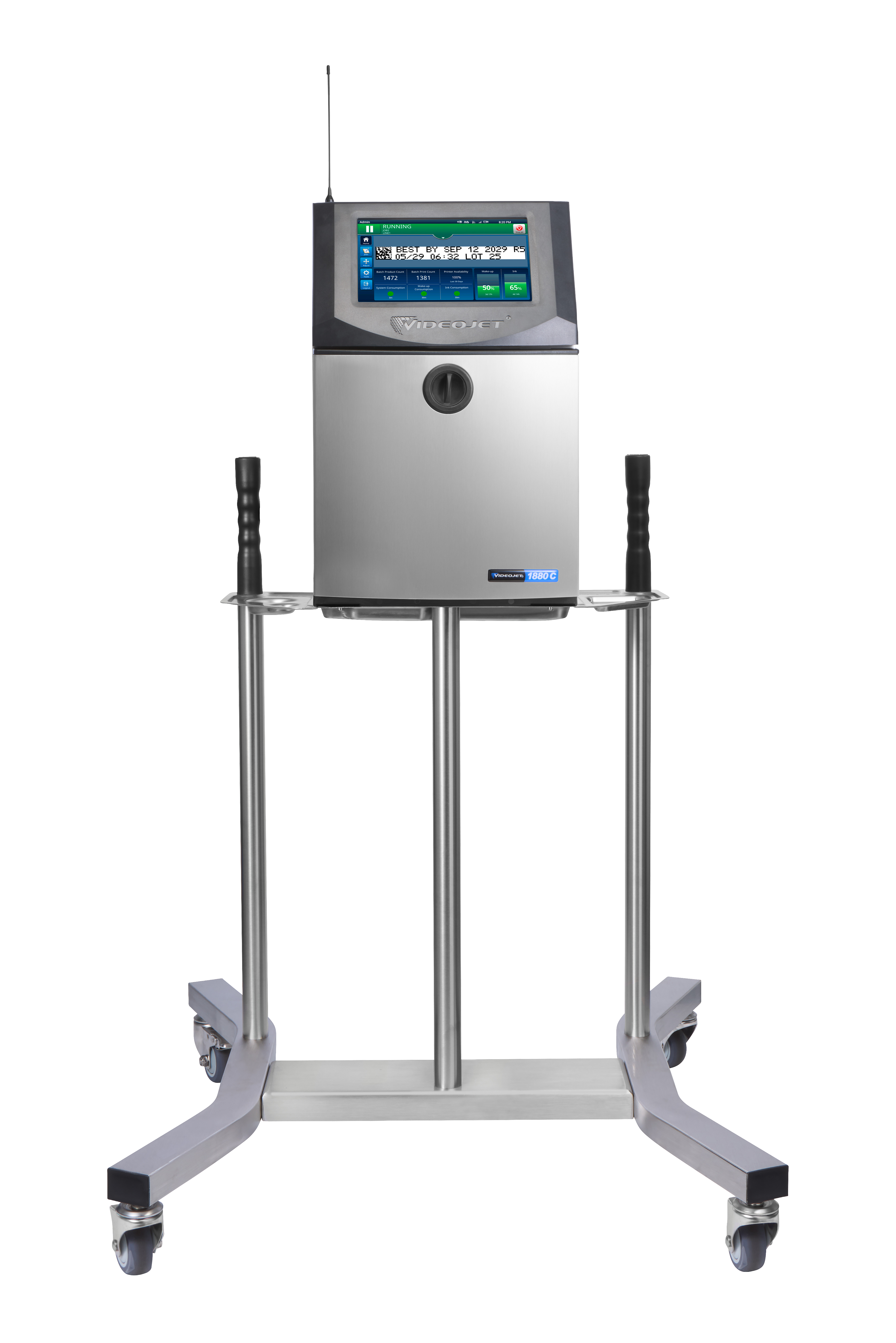 Videojet 1880 C High-Contrast Continuous Inkjet Printer - Image 4